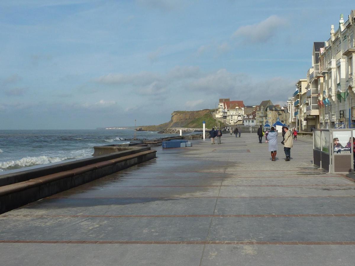 Appartement Wimereux - Opaalkust Met Frontaal Zeezicht Zewnętrze zdjęcie